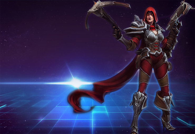 Heroes of the Storm — Valla has received a re-texture and a new pose